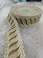 Bridal Embroidered Lace Trim