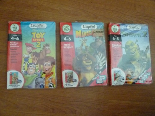 Leappad games books - x,