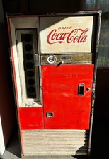 Original American Coca-Cola Vintage Vending Machine - Water Fountain Attatchment