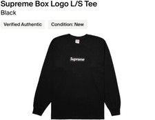 Supreme Box Logo L/S