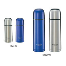 Zojirushi SV - Stainless Steel Vacuum Water Bottle with Cup 350ml 500ml SV-GR50