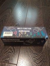 Wireless Microphone Multi-functional Handheld Microphone for Karaoke Singing UK