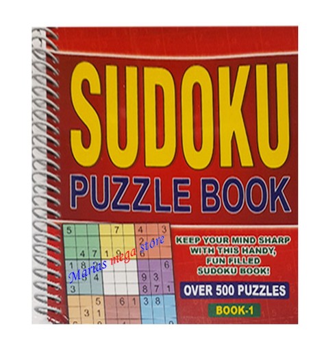 Spiral bound sudoku puzzle - spiral,