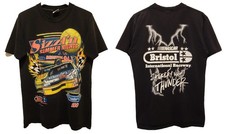 Vtg 90s 1994 Sizzl'n Summer Nights Goodys 500 Bristol Raceway Nascar AOP T-Shirt