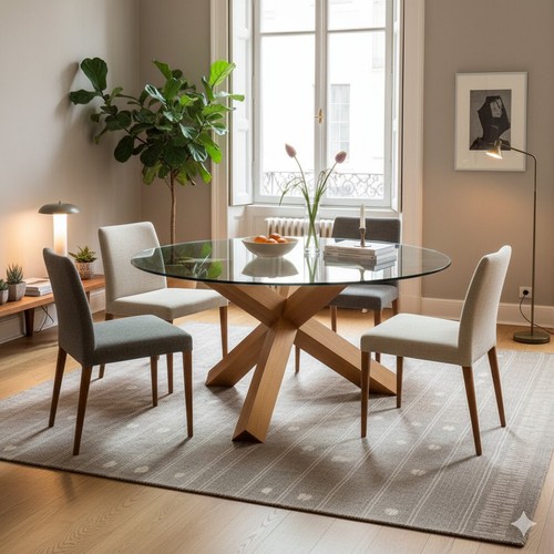 Cassina rotonda table - la,