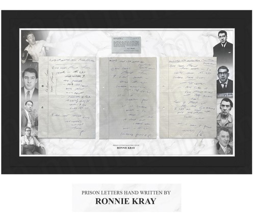The krays signed ronnie - signed, kray