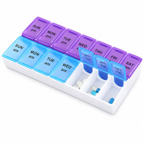 Day weekly pill box - 7,