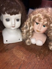Two Vintage Porcelain Dolls