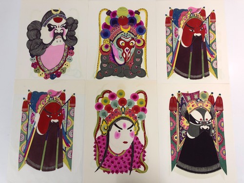 Chinese folk paper cuts - chinese,