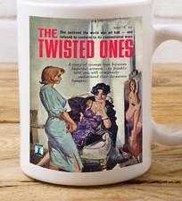 The Twisted Ones Lesbian Coffee Tea Mug Pulp Book Cover Gift Birthday LGBTQ