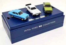 70s Ford RS Escort Mk1 Mk2 RS2000 Capri Mk1 RS3100 1/43 VANGUARDS Box Set