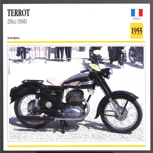 1955 terrot 250cc ossd - ossd, (247cc)