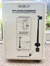 Seago SB3 Inflatable Danbuoy sea safety marks MOB for sailing or power boat 