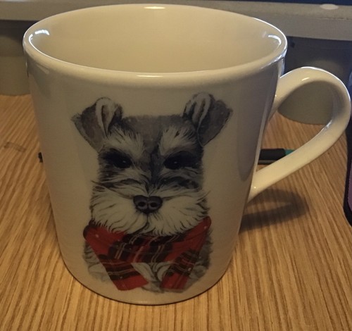 Fine bone china schnauzer - china,