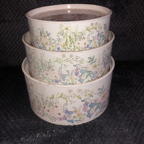 70s vintage cake tin set - 70s, 3
