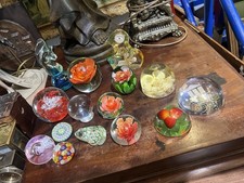 Vintage Art Glass Paperweights