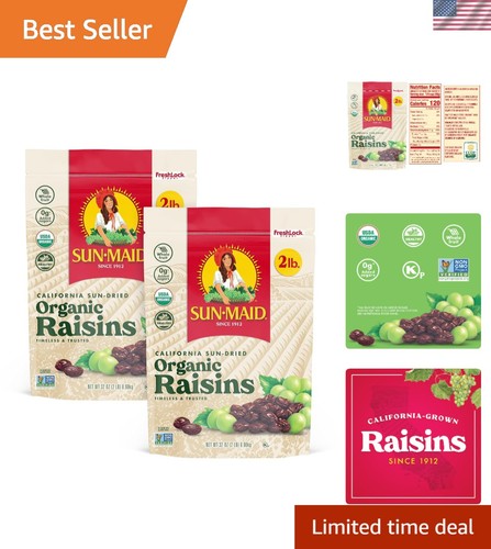 Organic california raisins - organic,