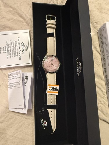 Orient bambino solar - bambino, dial