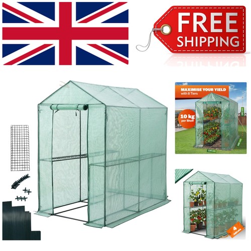 6x6ft walk greenhouse with - walk-in,