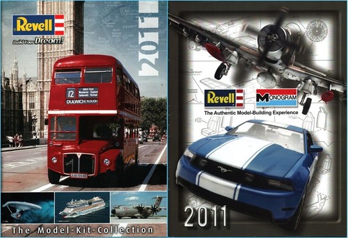 Revell model kit catalogs 2011 - kit,