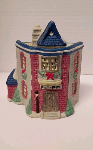 Christmas village post office - christmas,