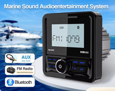 GRANDnavi Marine Radio Boat Stereo Bluetooth FM AM Digital Media Audio Player