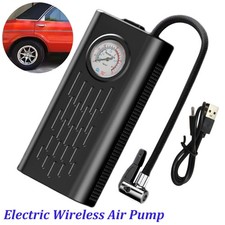 Electric Air Pump Tyre Inflator Portable Air Compressor For Bikes Motorcycle Car