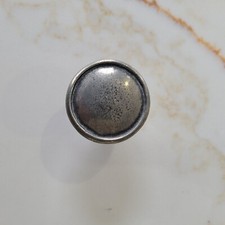 Pewter style drawer or cabinet door knob - Bag of 6