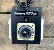 Grow lush Black Box Contactor - 2 Way- Grow Room Light Relay Timer