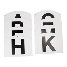 ­8pcs Dressage Letters Wall