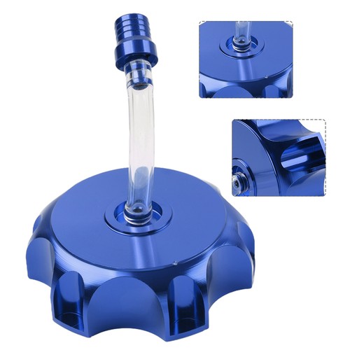 Gas fuel tank cap - cap, blue