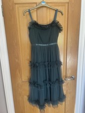 Coast Green Tulle Midi Dress
