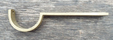 RECLAIMED CURTAIN POLE BRACK LARGE BRASS HEAVY DUTY R28