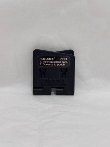 Rolodex business card hole - rolodex, 2-hole