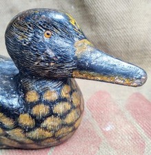 Rare Victorian Cast Iron Decoy