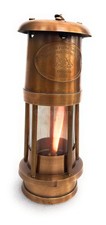 Miner lamp 16cm oil - oil, burning