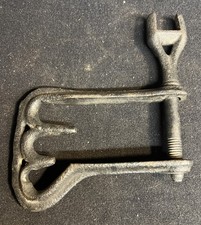 Horse Drawn Plow Clevis Rustic Farm Equipment Clean Primitive Tool Antique