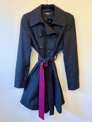 Dkny trench coat - dkny, belted