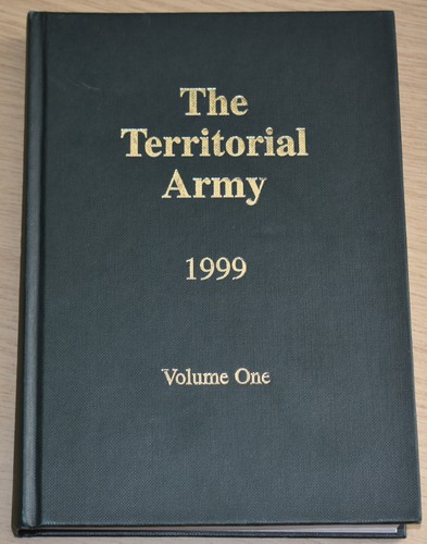 Territorial army history - territorial, by