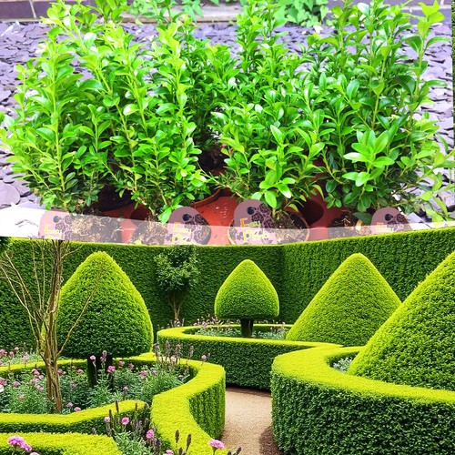 Buxus common box hedging - 30,