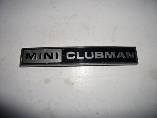 Classic mini clubman - mini, saloon