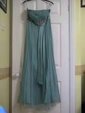 Green Silk monsoon Strapless