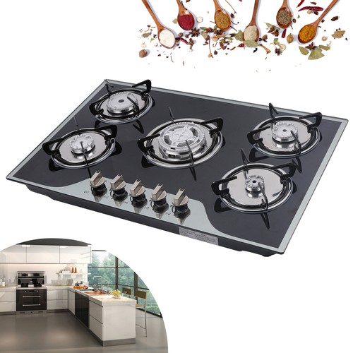 Gas cooktop built stove - gas, in