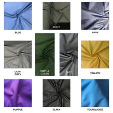 WATERPROOF FABRIC Plain PU Material Bags Coats Clothing Bunting Outdoor