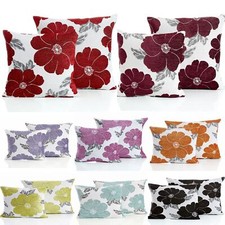 Modern Poppy Chenille Floral