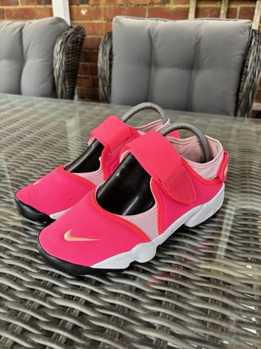 Pink nike air rifts - pink,