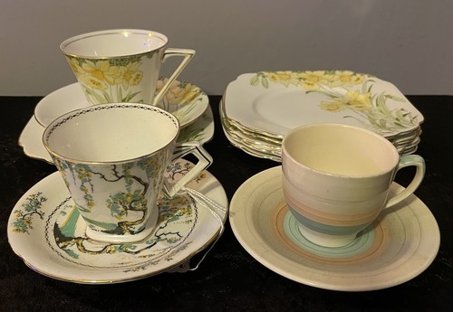 Art deco tea cup - tea,