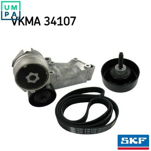Vribbed belt set vkma 34107 - vkma,