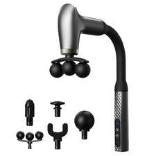 New Smart Electric Fascia Gun Back, Shoulder And Neck Massager Massage Hammer