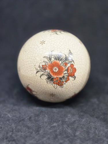 Vtg porcelain sphere orb - vtg,